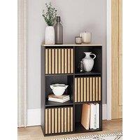 Gfw Kube 2X3 Storage Cube - Black/Oak