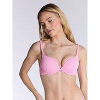 Boux Avenue Mirano Double Boost Bikini Top - Pink