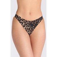 Boux Avenue Boux Avenue Pantera Brazilian Bikini Briefs - Black Mix