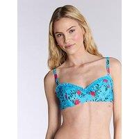 Boux Avenue Paradiso Balconette Bikini Top - Aqua