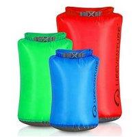 Lifeventure Ultralight Dry Bag Multipack (5L, 10L, 25L) - Multicolour