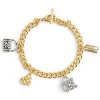 Coach Handbag Shop Charm Bracelet - Gold