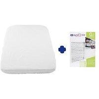 Chicco Next2Me Refresh Bundle, Replacement Mattress & 2 Fitted Sheets, Air