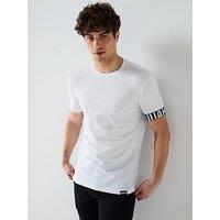 Dsquared2 Dsquared Stretch Cotton Crew Neck T-Shirt - White