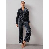 The Very Collection Crushed Velvet Revere Set - Grey