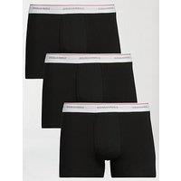 Dsquared2 Dsquared Stretch Cotton 3 Pack Of Trunks - Black