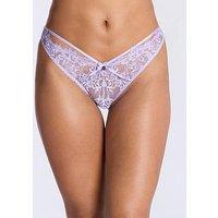 Boux Avenue Iris Thong - Lavender