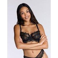 Boux Avenue Naomi Balconette Bra - Black