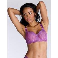 Boux Avenue Savannah Balconette Bra - Purple