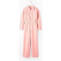 V By Very Girls Cord Button Up Jumpsuit - Pink