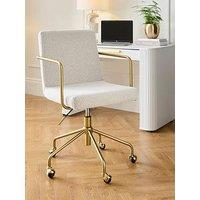 Very Home Sierre Office Chair - Cream - Fsc Certified