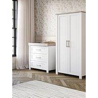 Silver Cross Valencia 2 Piece Set (Dresser And Wardrobe)