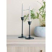 Michelle Keegan Home Mk Set Of 2 Candle Stick Holders