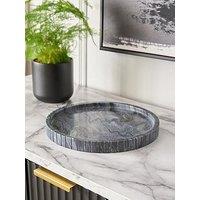 Very Home Fluted Marble Tray