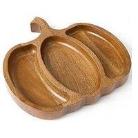 Very Home Pumpkin Nibble Tray (3 Sections)