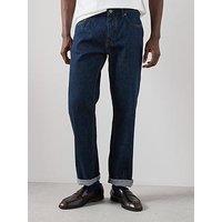 The Very Collection Rigid Selvedge Straight Fit Jean - Indigo