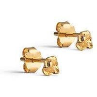 Enamel Copenhagen Rio Mini Gold Plated Sterling Silver Studs