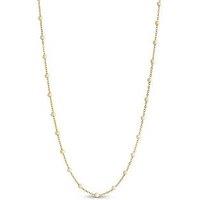 Enamel Copenhagen Lola Daisy Gold Plated Sterling Silver Necklace