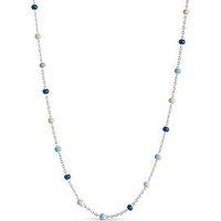 Enamel Copenhagen Lola Marine Sterling Silver Necklace
