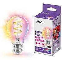 Philips Wiz Wiz A60 E27 Colour Clear Filament Smart Light Bulb