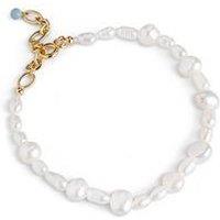 Enamel Copenhagen Pearlie Gold Plated Sterling Silver Bracelet