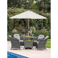 Gallery Direct Vazzano 2X3M Parasol Cream