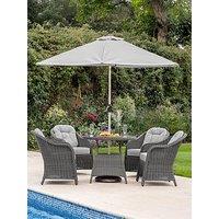 Gallery Direct Vazzano 2X3M Parasol Grey