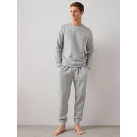 The Very Collection Quilted Lounge Set - Marl Grey