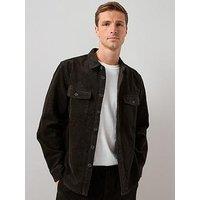 The Very Collection Cord Shirt - Dark Green