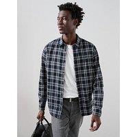 The Very Collection Checked Flannel Shirt - Monochrome