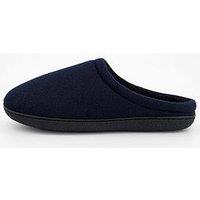 The Very Collection Mule Slippers - Navy