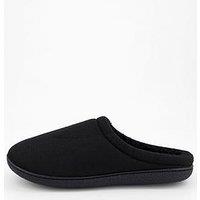 The Very Collection Mule Slipper - Black