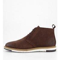 The Very Collection Suede Mid Boots - Brown