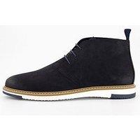 The Very Collection Suede Mid Boots - Navy