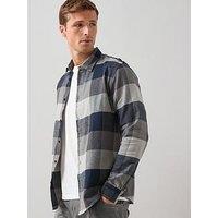 The Very Collection Checked Flannel Shirt - Grey