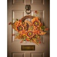 Very Home Sunflower Autumn Wreath