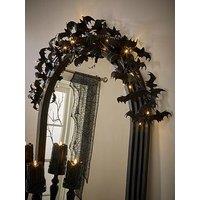 Very Home Pre Lit Led & Bat Swag Halloween Decoration - 90 Cm