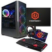 Cyberpower Pc Blaze Bundle - Geforce Rtx 4060 - Amd Ryzen 5 - 16Gb - 1Tb - Black