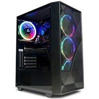 Cyberpower Pc Eurus - Geforce Rtx 3050 - Amd Ryzen 5 - 16Gb - 500Gb - Black