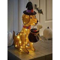 Very Home Halloween/Christmas Dog Light Outdoor Decoration