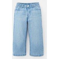 The Very Collection Girls Wide Leg Jeans - Light Wash