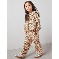 The Very Collection Girls 2 Piece Cotton Twill Jacket And Trouser Set - Multi