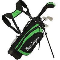 Ben Sayers M1I Junior Golf Package Set - 5-8 Years - Black/Green