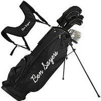 Ben Sayers M8 Package Set - Golf Stand Bag - Black/Grey - Graphite/Steel - Right Hand