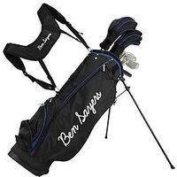 Ben Sayers M8 Package Set - Golf Stand Bag - Black/Blue - Graphite - Right Hand