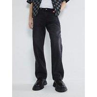 River Island Loose Fit Valdez Jeans - Black
