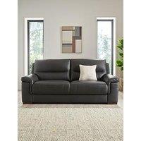 Very Home Prenton 3 Seater Leather Sofa