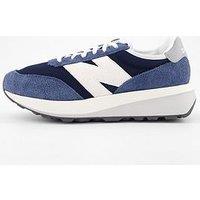New Balance Men'S 370 Trainers - Navy Blue