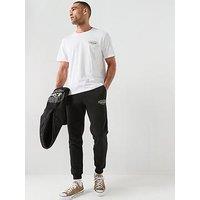 Jack & Jones 3 Piece Makoto Tracksuit Set - White/Black