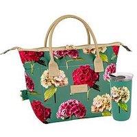 Summerhouse By Navigate Sarah Kelleher Teal Convertible Lunch Bag & Travel Mug - 350Ml